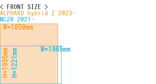#ALPHARD hybrid Z 2023- + MC20 2021-